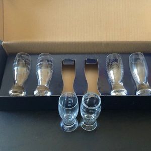 Set of 6 mikasa 3oz shot glasses